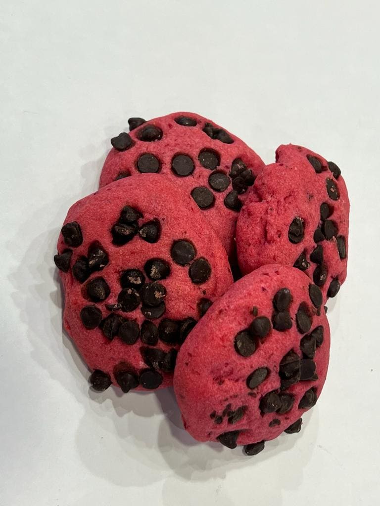 Oat Cookies Red Velvet